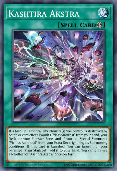 Kashtira Akstra Common MP24-EN347 25th Anniversary Tin Dueling Mirrors Yugioh card