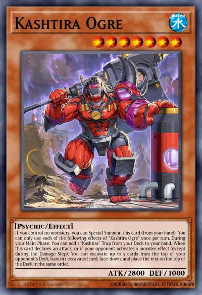 Kashtira Ogre Prismatic Secret Rare MP23-EN165 25th Anniversary Tin Dueling Heroes Mega Pack Yugioh card