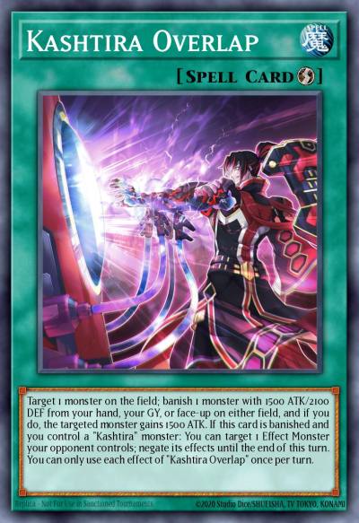 Kashtira Overlap Common MP24-EN323 25th Anniversary Tin Dueling Mirrors Yugioh card