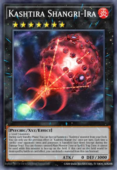 Kashtira Shangri-Ira Prismatic Secret Rare MP23-EN190 25th Anniversary Tin Dueling Heroes Mega Pack Yugioh card