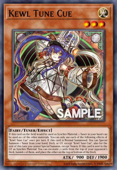 Kewl Tune Cue Collector's Rare PHRE-EN034 Phantom Revenge Yugioh card