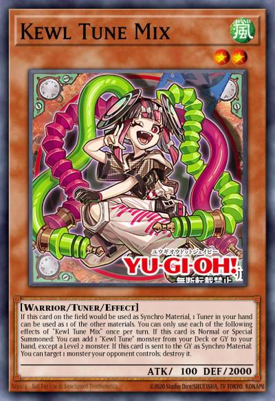 Kewl Tune Mix Collector's Rare PHRE-EN031 Phantom Revenge Yugioh card