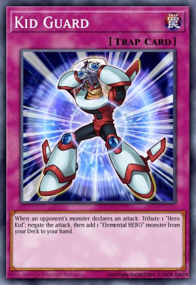Kid Guard Super Rare DP03-EN030 Duelist Pack Jaden Yuki 2 Yugioh card