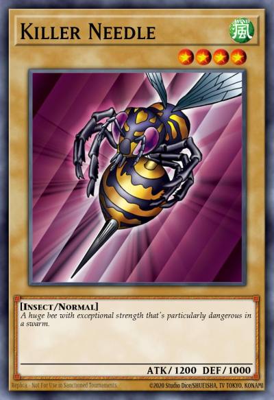 Killer Needle Common MRD-006 Metal Raiders Yugioh card