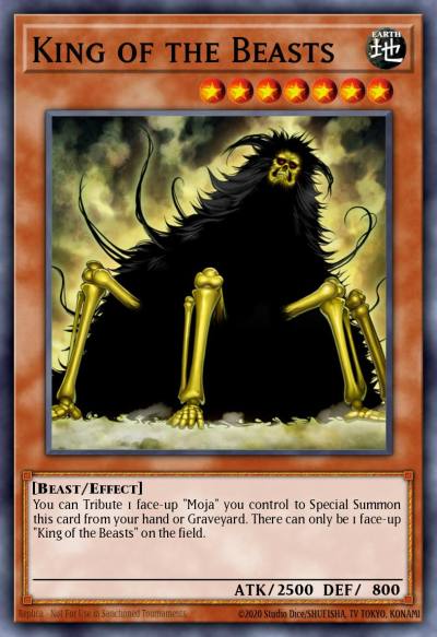 King of the Beasts Secret Rare RGBT-EN086 Raging Battle Yugioh card