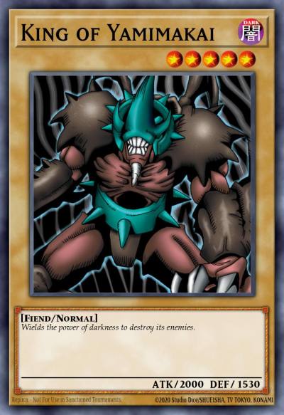 King of Yamimakai Common DB2-EN046 Dark Beginning 2 Yugioh card