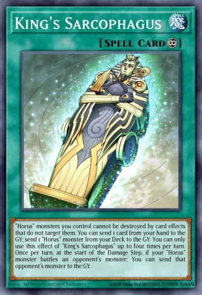 Kings Sarcophagus Prismatic Secret Rare MP24-EN125 25th Anniversary Tin Dueling Mirrors Yugioh card