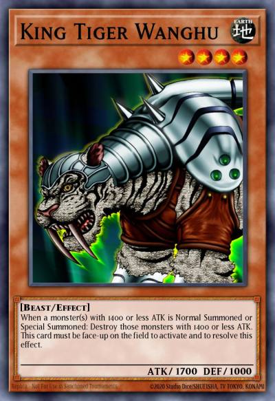 King Tiger Wanghu Common BP01-EN129 Battle Pack Epic Dawn Yugioh card