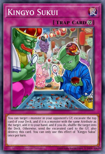 Kingyo Sukui Ultra Rare DUOV-EN031 Duel Overload Yugioh card
