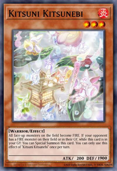 Kitsuni Kitsunebi Common MP24-EN341 25th Anniversary Tin Dueling Mirrors Yugioh card