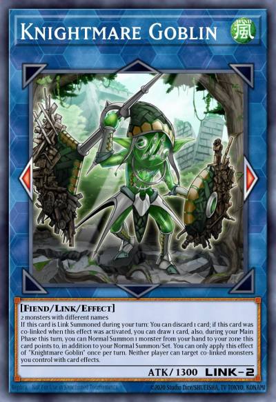 Knightmare Goblin Ultra Rare FLOD-EN044 Flames of Destruction Yugioh card