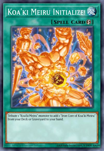 Koaki Meiru Initialize Common TSHD-EN058 The Shining Darkness Yugioh card