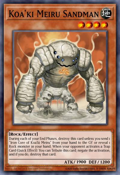 Koaki Meiru Sandman Rare BP03-EN072 Battle Pack 3 Monster League Yugioh card