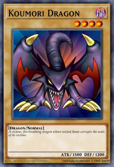Koumori Dragon Common SDK-006 Starter Deck Kaiba Yugioh card