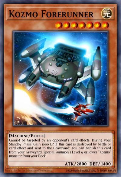 Kozmo Forerunner Rare CORE-EN085 Clash of Rebellions Yugioh card