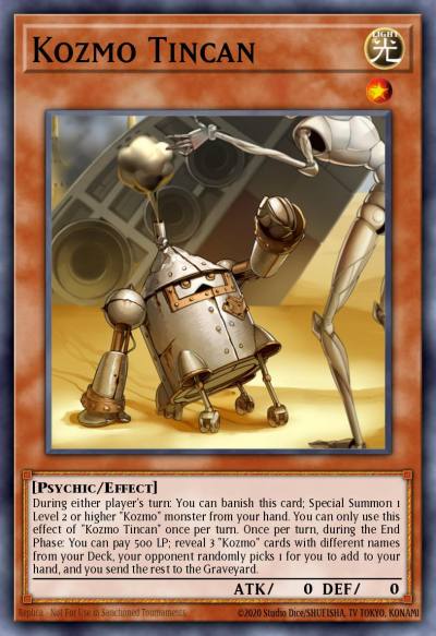 Kozmo Tincan Ultra Rare BOSH-EN082 Breakers of Shadow Yugioh card