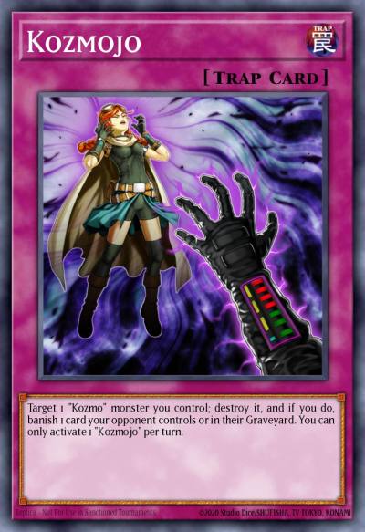 Kozmojo Secret Rare BOSH-EN086 Breakers of Shadow Yugioh card