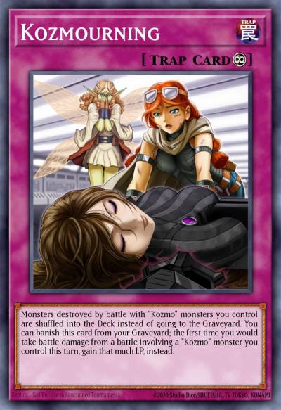 Kozmourning Common SHVI-EN086 Shining Victories Yugioh card