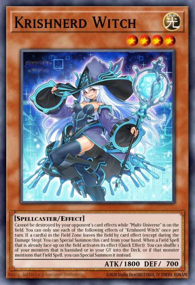 Krishnerd Witch Common LEDE-EN084 Legacy of Destruction Yugioh card