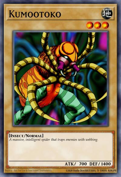 Kumootoko Common LOB-082 Legend of Blue Eyes White Dragon Yugioh card