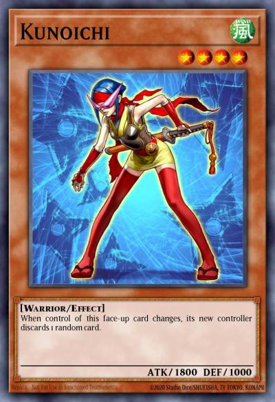 Kunoichi Common TDGS-EN031 The Duelist Genesis Yugioh card