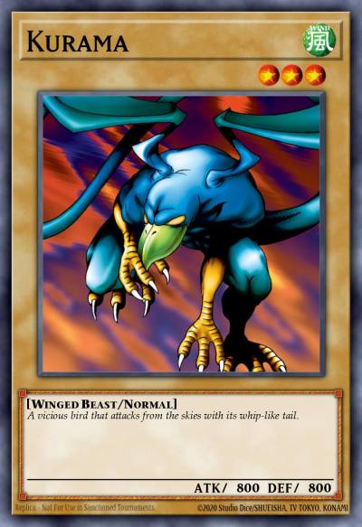 Kurama Common LOB-039 Legend of Blue Eyes White Dragon Yugioh card