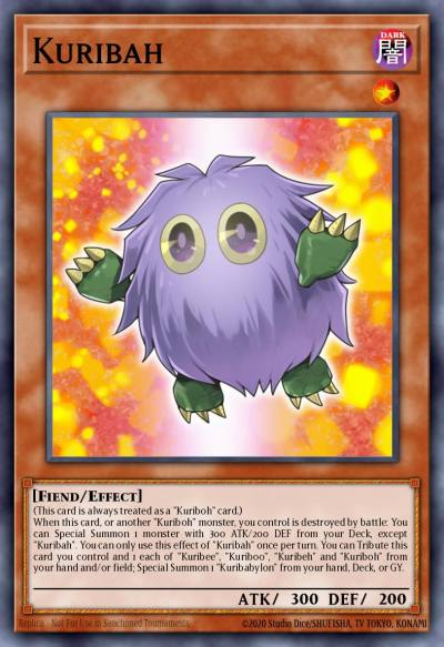 Kuribah Ultra Rare BROL-EN001 Brothers of Legend Yugioh card