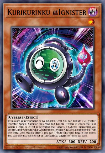 Kurikurinku @Ignister Common ALIN-EN003 Alliance Insight Yugioh card