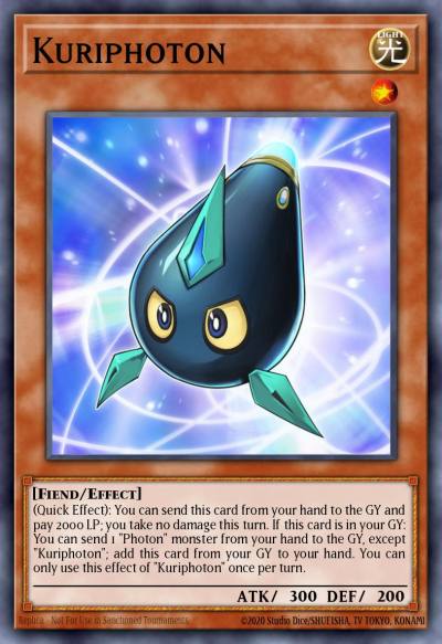 Kuriphoton Common LED3-EN043 Legendary Duelists White Dragon Abyss Yugioh card