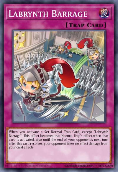 Labrynth Barrage Common MP23-EN237 25th Anniversary Tin Dueling Heroes Mega Pack Yugioh card