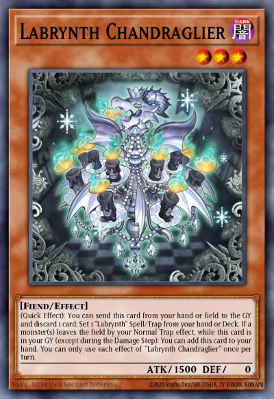 Labrynth Chandraglier Common MP23-EN230 25th Anniversary Tin Dueling Heroes Mega Pack Yugioh card