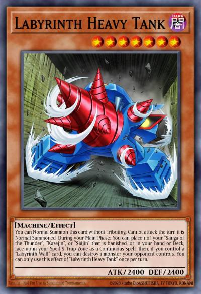 Labyrinth Heavy Tank Ultra Rare MP24-EN257 25th Anniversary Tin Dueling Mirrors Yugioh card