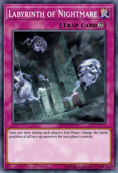 Labyrinth of Nightmare Common AST-108 Ancient Sanctuary Yugioh card