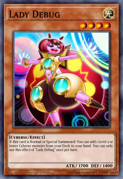 Lady Debug Rare MAGO-EN128 Maximum Gold Yugioh card