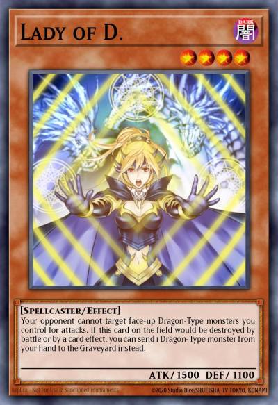 Lady of D Common GAOV-EN036 Galactic Overlord Yugioh card