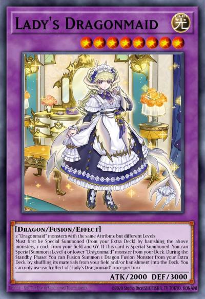 Ladys Dragonmaid Starlight Rare BLMM-EN049 Battles of Legend Monster Mayhem Yugioh card