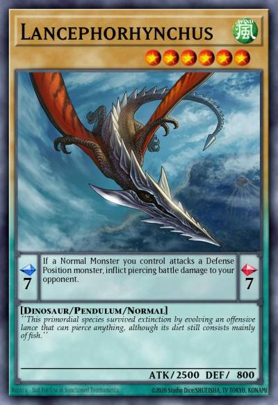 Lancephorhynchus Common DEM4-EN004 Advanced Demo Deck Extra Pack Yugioh card