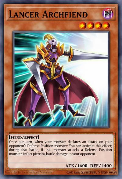 Lancer Archfiend Common SS05-ENA16 Speed Duel Starter Decks Twisted Nightmares Yugioh card