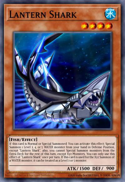 Lantern Shark Common MP21-EN054 2021 Tin of Ancient Battles Yugioh card