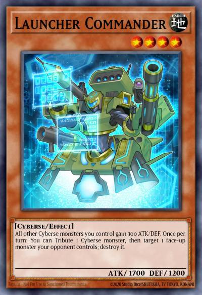 Launcher Commander Common MP18-EN033 2018 Mega-Tin Mega Pack Yugioh card