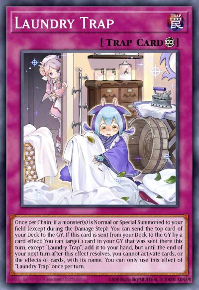 Laundry Trap Rare MP22-EN231 2022 Tin of the Pharaohs Gods Yugioh card