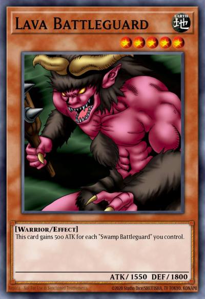 Lava Battleguard Common LCJW-EN022 Legendary Collection 4 Joeys World Mega Pack Yugioh card