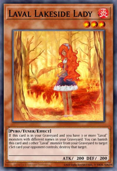 Laval Lakeside Lady Duel Terminal Normal Parallel Rare DT06-EN070 Duel Terminal 6b Yugioh card