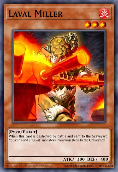 Laval Miller Duel Terminal Rare Parallel Rare DT05-EN022 Duel Terminal 5a Yugioh card