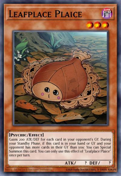 Leafplace Plaice Common BACH-EN029 Battle of Chaos Yugioh card
