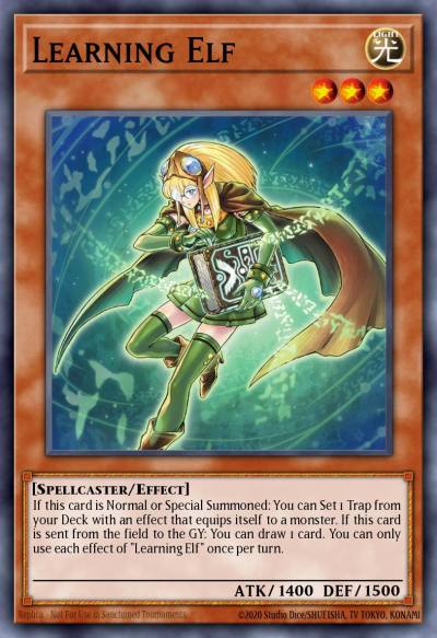 Learning Elf Secret Rare BLGG-EN026 Battles of Legend: Glorious Gallery Yugioh card