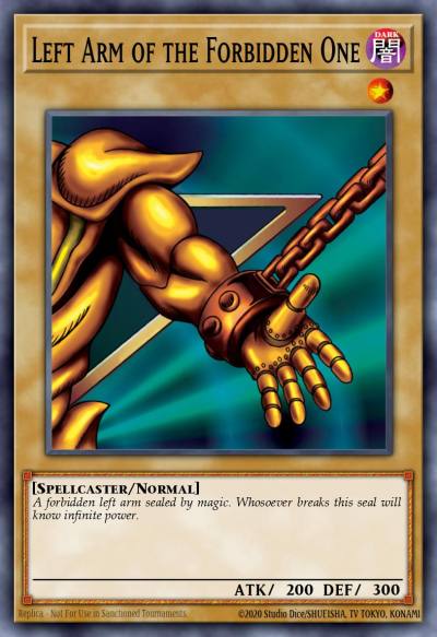 Left Arm of the Forbidden One Quarter Century Secret Rare MP24-EN005 25th Anniversary Tin Dueling Mirrors Yugioh card