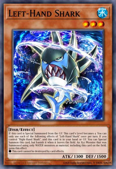 Left-Hand Shark Ultra Rare BROL-EN049 Brothers of Legend Yugioh card