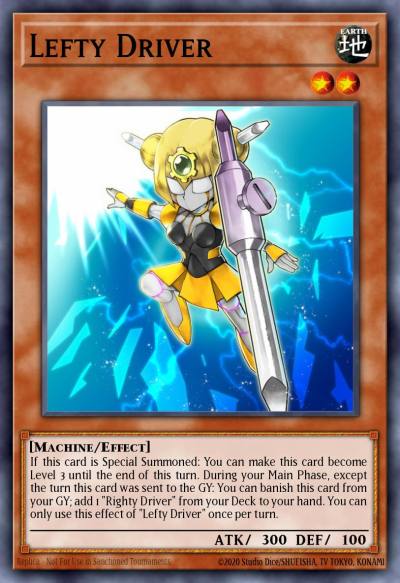 Lefty Driver Ultra Rare DUPO-EN033 Duel Power Yugioh card