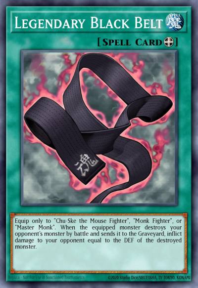 Legendary Black Belt Rare DR3-EN225 Dark Revelation Volume 3 Yugioh card